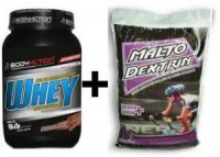 Whey Protein 960g + Malto 1kg Body Action